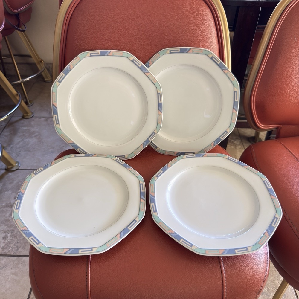 Christopher Stuart SOUTHWEST Y0002 Dinner Plate 10 3/8" Fine China~ Set Of 4